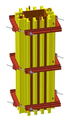 Балочно-ригельная опалубка